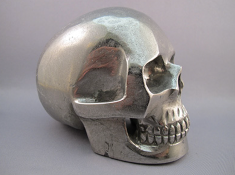 P-L-3330 : Pyrite Crystal Skull