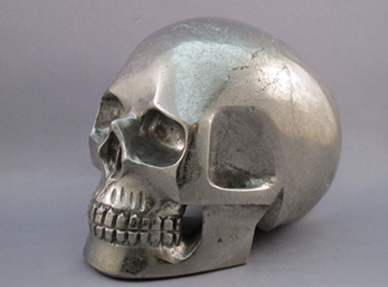 P-L-3330 : Pyrite Crystal Skull