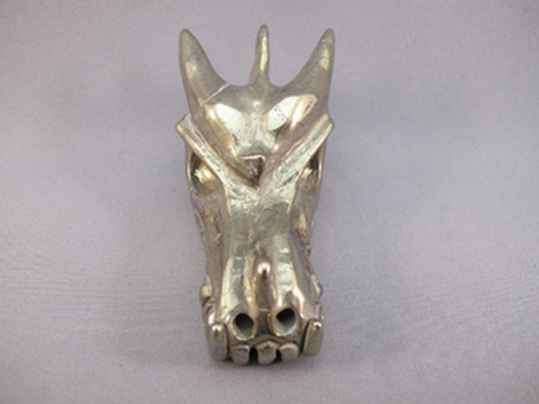 P-M-250-d : Pyrite Dragon Crystal Skull
