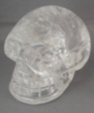 Q-S-145 :  Quartz Crystal Skull
