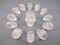 CS-13-Q : 13 Quartz Crystal Skulls Set