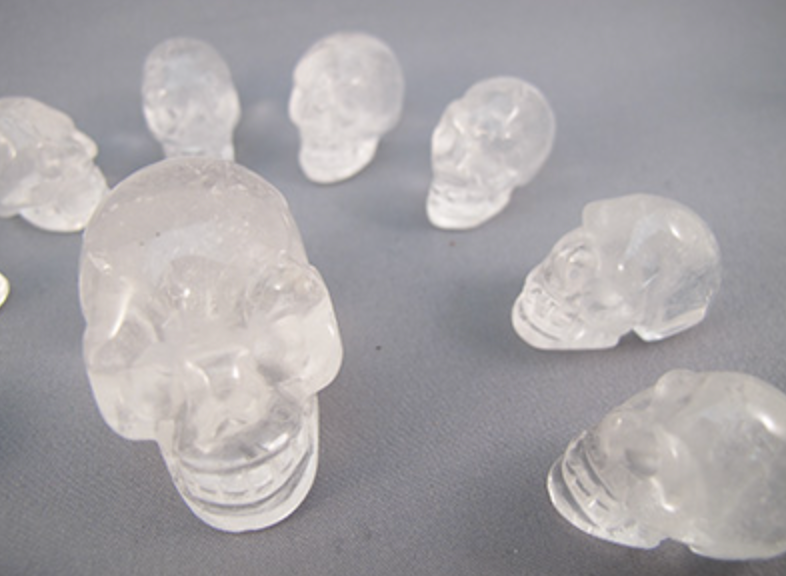 CS-13-Q : 13 Quartz Crystal Skulls Set