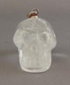 MP-1-Q : Clear Quartz Crystal Skull Pendant (medium)