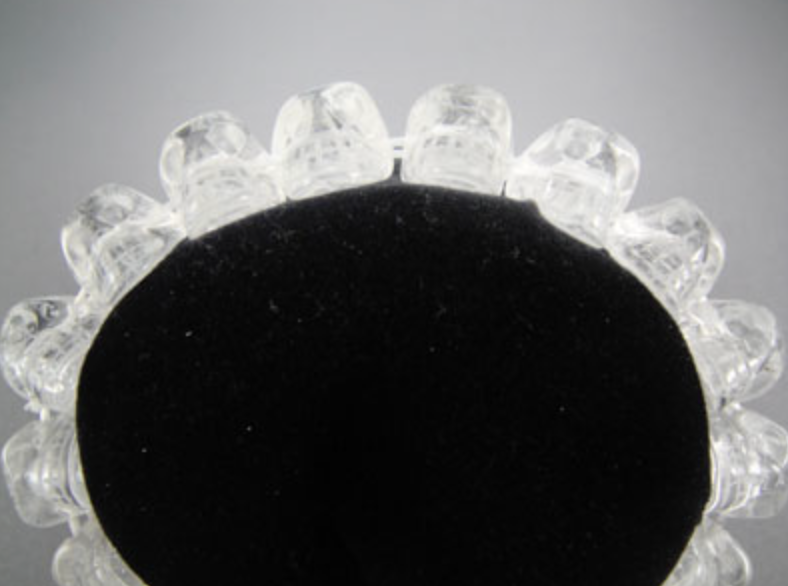 Crystal Skull Bead Bracelet - Clear Quartz - J-B-Q