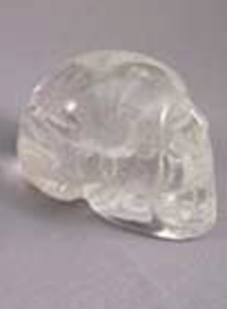 QR-S-20 :  Rainbow Quartz Crystal Skull