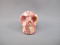 RC-M-45-w : White Rhodochrosite Crystal Skull