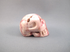 RC-M-45-w : White Rhodochrosite Crystal Skull