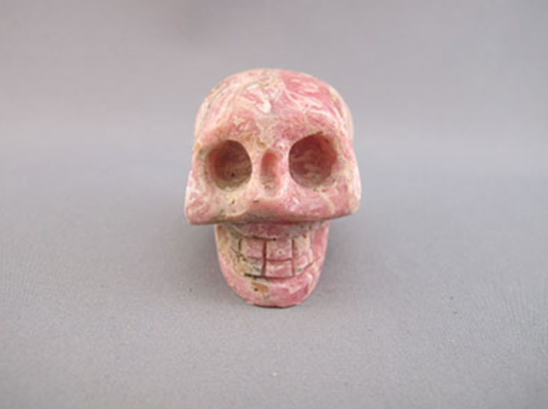 RC-M-90 : Rhodochrosite Crystal Skull