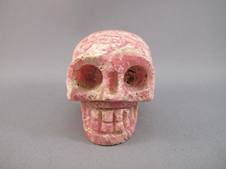 RC-M-180 : Rhodochrosite Crystal Skull