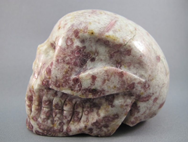 RTL-L-773 : Rubellite Crystal Skull