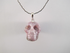 SP-1-RTL : Rubellite Crystal Skull Pendant (small)