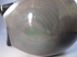 RO-L-4031 :  Emerald Green Rainbow Obsidian Crystal Skull