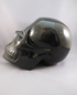 RO-L-4031 :  Emerald Green Rainbow Obsidian Crystal Skull