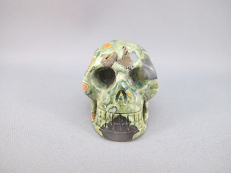 RHY-S-50 : Rhyolite Crystal Skull