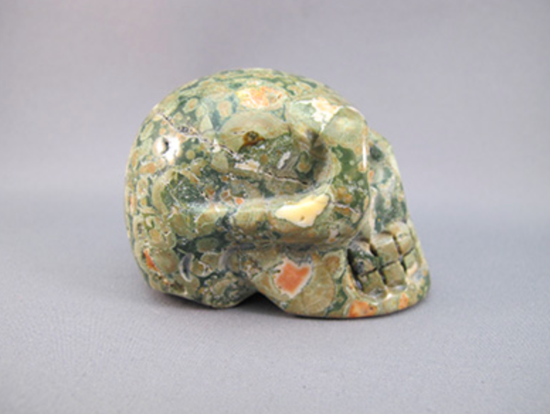 RHY-S-165 : Rhyolite Crystal Skull