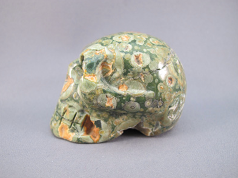 RHY-S-165 : Rhyolite Crystal Skull