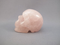 RQ-S-85 : Rose Quartz Crystal Skull
