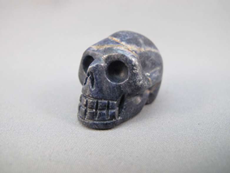 SA-M-30-B : Blue Sapphire Crystal Skull (B-Grade)