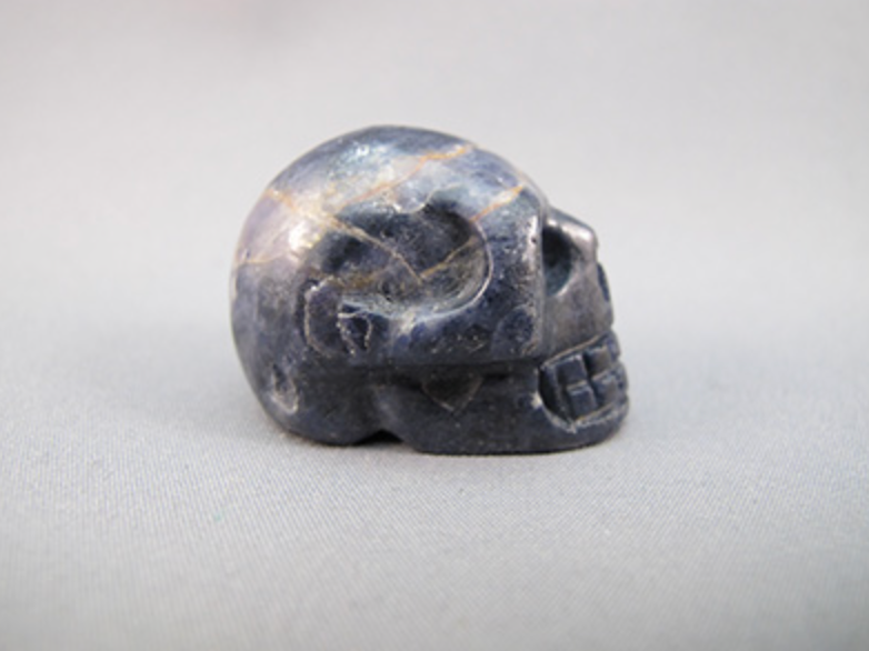 SA-M-30-B : Blue Sapphire Crystal Skull (B-Grade)