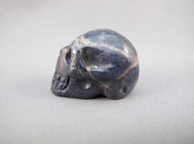 SA-M-30-B : Blue Sapphire Crystal Skull (B-Grade)