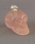SP-1-SRQ : Star Rose Quartz Crystal Skull Pendant (small)