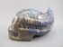SA-L-369-t : Traveler Blue Sapphire Crystal Skull