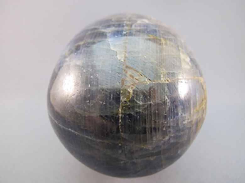 SA-L-771-s : Starbeing Blue Sapphire Crystal Skull