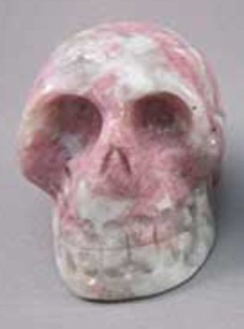 RTL-S-150 : Rubellite Crystal Skull