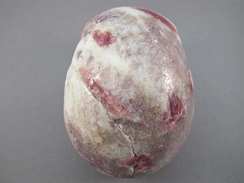 RTL-M-495 : Rubellite with Lepidolite Crystal Skull