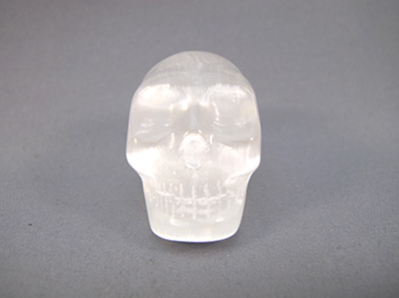 SL-S-50 : Selenite Crystal Skull