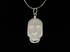 LP-1-SL : Selenite Crystal Skull Pendant (large)