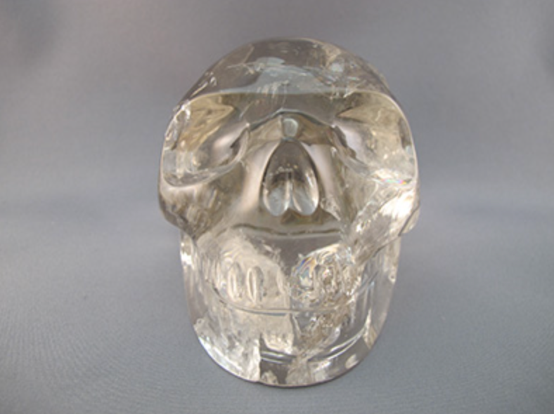 CCS-Q-1189 : Quartz Camera Crystal Skull