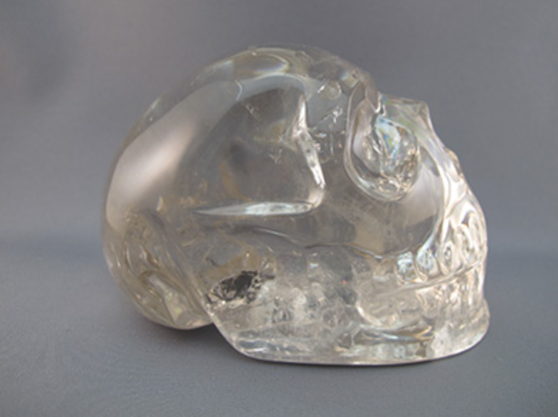 CCS-Q-1189 : Quartz Camera Crystal Skull