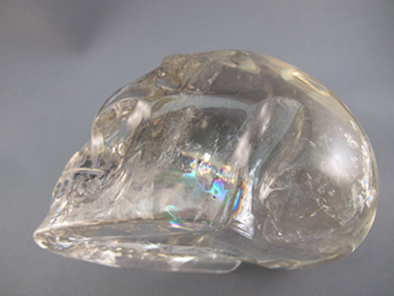 CCS-Q-1189 : Quartz Camera Crystal Skull