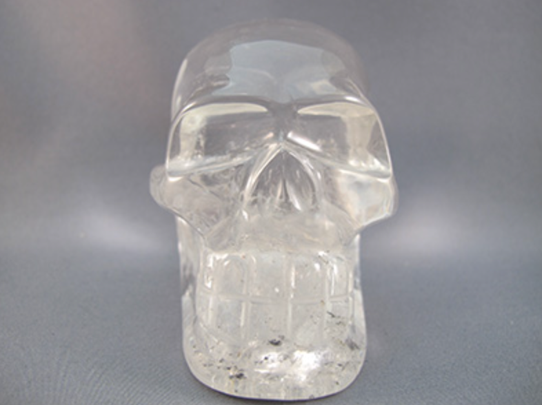 CCS-QR-680 : Camera Rainbow Quartz Crystal Skull
