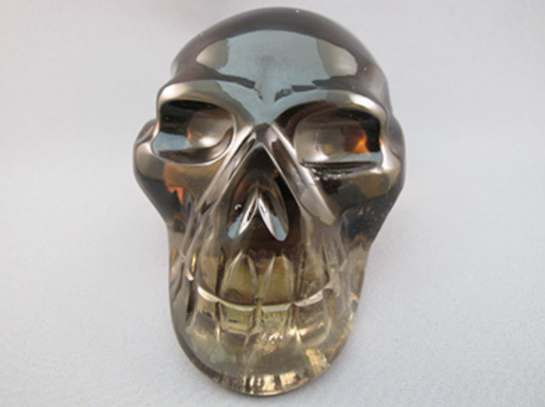 ACS-SC-768 : Ascension Smoky Citrine Crystal Skull