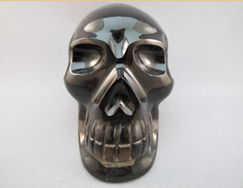 ACS-AC-703 : Ascension Smoky Citrine Crystal Skull