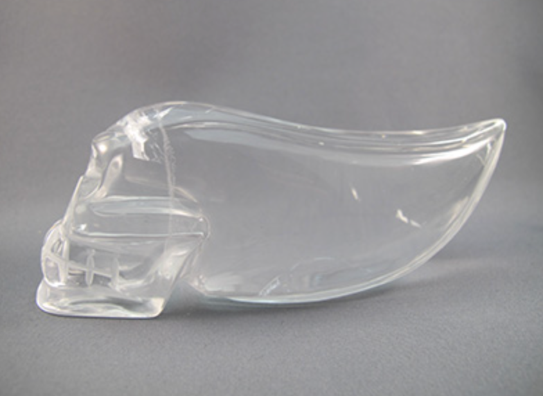 ACS-Q-T-376  : Ascension Quartz Traveler Crystal Skull