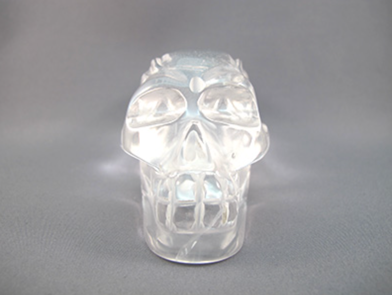 ACS-Q-T-376  : Ascension Quartz Traveler Crystal Skull