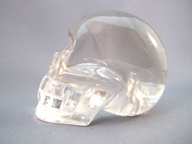 ACS-FQ-233 : Ascension Rainbow Fume Crystal Skull