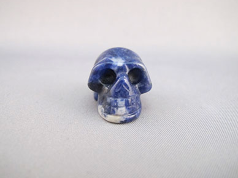 BS-P-10 : Sodalite Pocket Crystal Skull