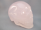SRQ-L-1012 : Triple Star Rose Quartz Crystal Skull