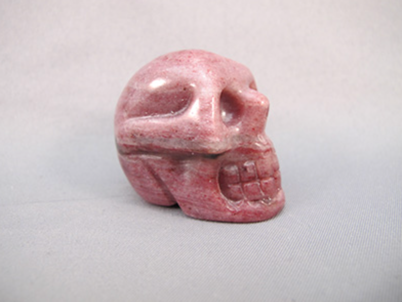 TH-S-50 : Thulite Crystal Skull