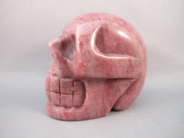 TH-M-400 : Thulite Crystal Skull