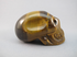 TE-S-90-m : Mayan-Style Tiger Eye Crystal Skull