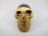 TE-S-150-m : Mayan-Style Tiger Eye Crystal Skull
