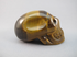 TE-S-150-m : Mayan-Style Tiger Eye Crystal Skull