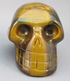 BTE-S-100-g : Gold/Blue Tiger Eye Crystal Skull