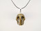 LP-1-TE : Tiger Eye Crystal Skull Pendant (small)