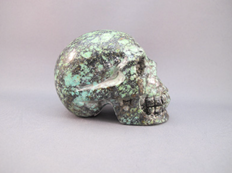 T-M-250 : African Turquoise Crystal Skull